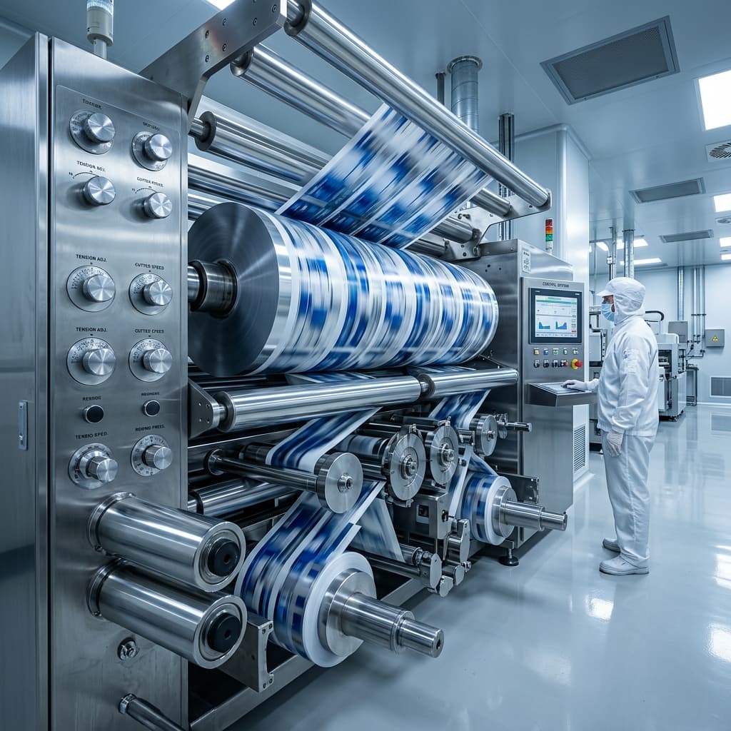 Advanced B2B printing, slitting and converting machinery manufactured by MB Engineering Works